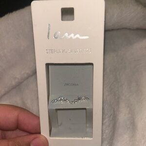 Sterling Silver 925  Zirconia Earrings